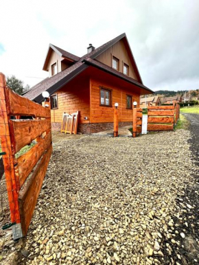 Highlander - drewniany dom w Beskidach, Kamesznica